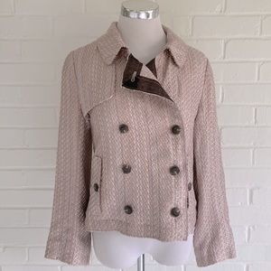 J. Crew Collection Pink Tweed Double-Breasted Blazer 2 25822
